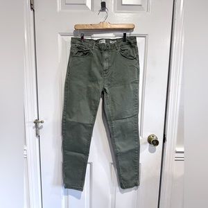 Kenzie jeans in sage green